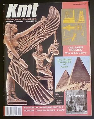 Imagen del vendedor de KMT Magazine: A Modern Journal of Ancient Egypt Volume 18 Number 4 Winter 2007-08 a la venta por Jeff Irwin Books