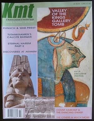 Immagine del venditore per KMT Magazine: A Modern Journal of Ancient Egypt Volume 16 Number 1 Spring 2005 venduto da Jeff Irwin Books