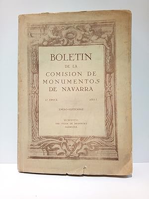 Imagen del vendedor de 3 Epoca, Ao I (1927), Tomo I, Enero-Septiembre. CONTIENE: Libro primero de la nobleza del Reino de Navarra, mandado recopilar por D. Isidoro Gil de Jaz (Oidor del Real y Supremo Consejo de dicho Reino), por EMILIANO LADRERO. Incluye 25 acostamientos pretendidos por diferentes Nobles Navarros con el escudo nobiliario de cada uno y descripcin del mismo; Del estilo Diplomtico, por VALENTIN URTASUN; El Centenario de Gngora, por P. ADULFO VILLANUEVA; Divagaciones sobre Diplomtica, por LUIS ORTEGA DE ANGULO; Fundacin hecha en la Parroquia de San Saturnino de Pamplona en nombre de Don Juan Bauffes, Obispo de Lrida, por Miguel de Mares. Ao de 1407, por JUAN ALBIZU; Carta de un curioso viajero escrita desde Pamplona a un amigo suyo residente en el Toboso, comunicndole algunas novedades que ocurrieron mientras su mansin en aquella capital, ao 1790, por ALBERTO HUARTE; Carta de Testimonianza de aquel que la ardi la poblacin de Pamplona, Ao 1258, por JOSE MARIA DE HUARTE. Etc. a la venta por Librera Miguel Miranda