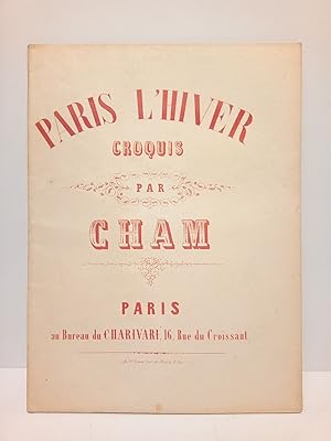 Imagen del vendedor de Paris l'hiver: croquis par. [Bonito lbun de 15 lminas xilogrficas satricas en negro, estampadas al recto o cara anterior de la hoja, con 4 caricaturas cada lmina, que suman 60 caricaturas con leyendas al pie de cada una] a la venta por Librera Miguel Miranda