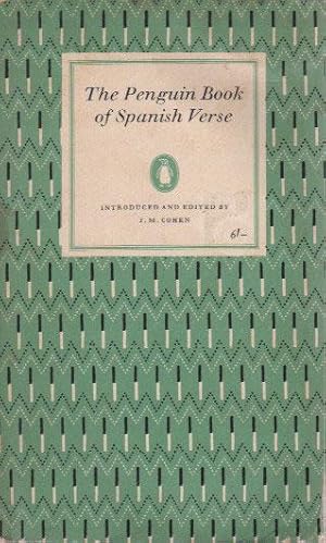 Seller image for THE PENGUIN BOOK OF SPANISH VERSE for sale by Black Stump Books And Collectables