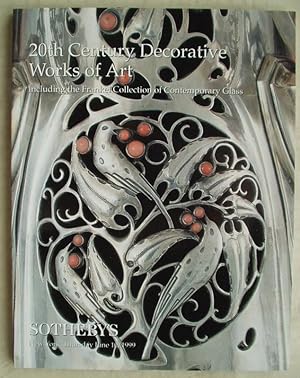 20TH CENTURY DECORATIVE WORKS OF ART SALE 7327 INCLUDING THE FRANKEL COLLECTION OF CONTEMPORARY G...