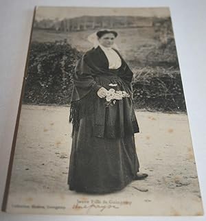 Bild des Verkufers fr Carte Postale ancienne - Jeune Fille de Guingamp. zum Verkauf von JOIE DE LIRE