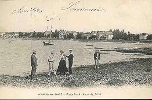 Bild des Verkufers fr Carte Postale Ancienne - FOURAS- LES-BAINS - Plage Nord - Ligne de Villas. zum Verkauf von JOIE DE LIRE