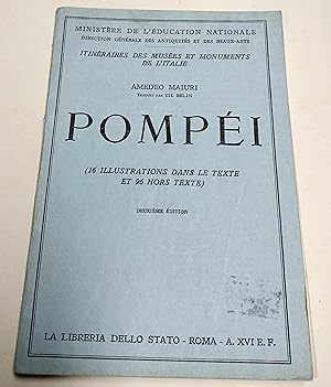 POMPEI (Itinéraires des musées et monuments d'Italie N°3.)