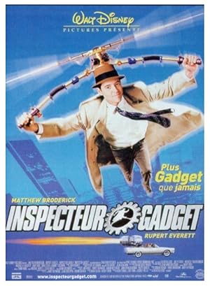Affiche de cinéma en couleurs - Inspecteur Gadget