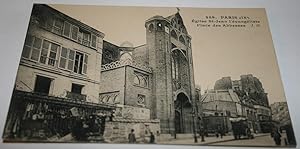 Image du vendeur pour Carte Postale Ancienne - 289-PARIS (18). Eglise St-Jean l'vangliste. Place des Abbesses. mis en vente par JOIE DE LIRE