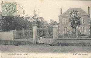 Bild des Verkufers fr Carte Postale Ancienne - EGLENY - Maison Nollot. zum Verkauf von JOIE DE LIRE