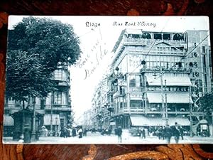 Image du vendeur pour Carte Postale Ancienne - LIEGE - Rue du Pont d'Avroy mis en vente par JOIE DE LIRE