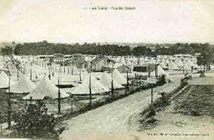 Bild des Verkufers fr Carte Postale Ancienne - I - Au camp - Vue des Tentes. zum Verkauf von JOIE DE LIRE