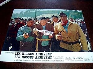 Les russes arrivent (The Russians are Coming). Affiche d'exploitation. Avec Carl Reiner, Eva Mari...