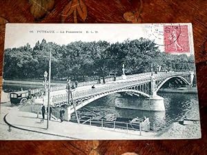 Bild des Verkufers fr Carte Postale Ancienne - 16 - PUTEAUX - La Passerelle. E.L.D. zum Verkauf von JOIE DE LIRE