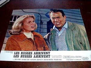 Les russes arrivent (The Russians are Coming). Affiche d'exploitation. Avec Carl Reiner, Eva Mari...