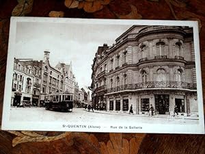 Bild des Verkufers fr Carte Postale Ancienne - SAINT QUENTIN (Aisne). Rue de la Sellerie. zum Verkauf von JOIE DE LIRE