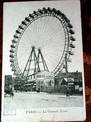 Seller image for Carte Postale Ancienne - PARIS - LA GRANDE ROUE. for sale by JOIE DE LIRE