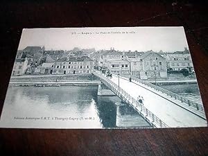 Bild des Verkufers fr Carte Postale Ancienne - 278 - Lagny - Le Pont de l'Entre de la ville. zum Verkauf von JOIE DE LIRE