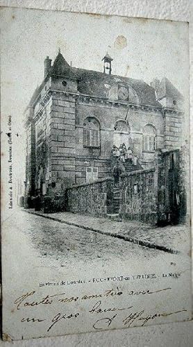 Bild des Verkufers fr Carte Postale Ancienne - Environs de Dourdan. Rochefort-en-Yvelines. La Mairie. zum Verkauf von JOIE DE LIRE