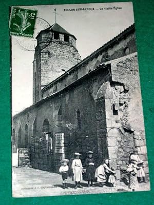Image du vendeur pour Carte Postale Ancienne - Toulon-Sur-Arroux. La Vieille Eglise. mis en vente par JOIE DE LIRE