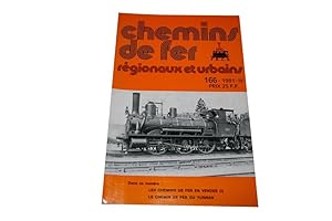 Chemins De Fer Regionaux Et Urbains N°166 Du 01-04-1981