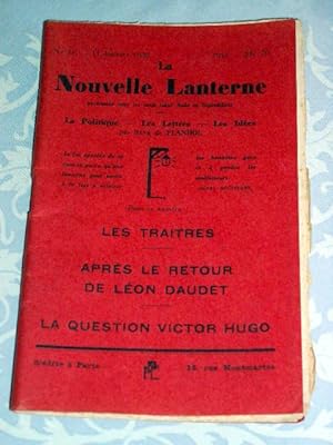 La Nouvelle Lanterne, N°31- janvier 1930 - La Politique - Les Lettres - Les Idées. Les traitres -...