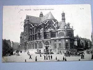 Bild des Verkufers fr Carte Postale Ancienne - 50 - PARIS - Eglise Saint Eustache. zum Verkauf von JOIE DE LIRE