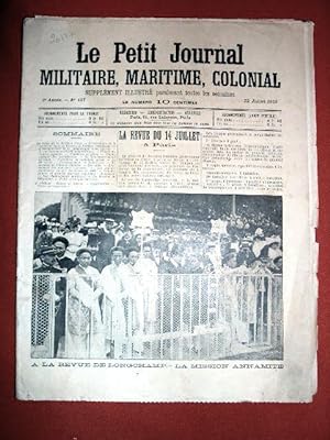 Le Petit Journal Militaire Maritime Colonial N° 137 du 22 Juillet 1906 - A la Revue de Longchamps...