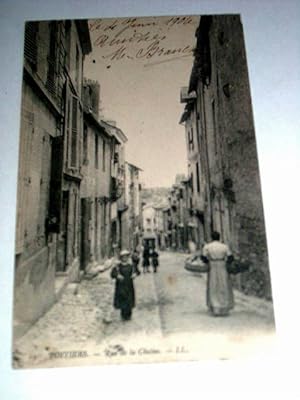 Bild des Verkufers fr Carte Postale Ancienne - 19 - POITIERS - Rue de la Chane. LL. zum Verkauf von JOIE DE LIRE