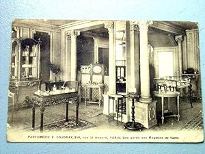 Image du vendeur pour Carte Postale Ancienne - PARFUMERIE E. COUDRAY, 348, Rue Saint-Honor. Paris. Une partie des Magasins de Vente. mis en vente par JOIE DE LIRE