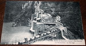 Image du vendeur pour Carte Postale Ancienne - 4536- Route de Rumilly  Seyssel (Haute Savoie). Le Val de Fier. Le barrage. mis en vente par JOIE DE LIRE