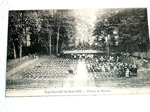 Bild des Verkufers fr Carte Postale Ancienne - Exposition Internationale du Mans 1923 - Thtre de Verdure. zum Verkauf von JOIE DE LIRE