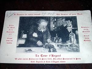 Bild des Verkufers fr Carte Postale Ancienne - La Tour d'Argent. zum Verkauf von JOIE DE LIRE