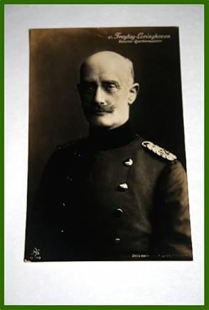 Seller image for Carte Postale Ancienne - photo reprsentant le gnral Baron von Freytag-Loringhoven. for sale by JOIE DE LIRE