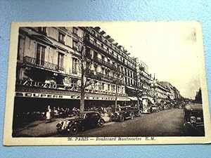 Bild des Verkufers fr Carte Postale Ancienne - 26 - PARIS - Boulevard Montmartre. E.M. zum Verkauf von JOIE DE LIRE