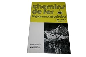 Chemins De Fer Regionaux Et Urbains N° 165 Du 01/03/1981