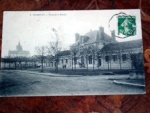 Bild des Verkufers fr Carte Postale Ancienne - 8 - SOMMEPY. Place de la Mairie. zum Verkauf von JOIE DE LIRE