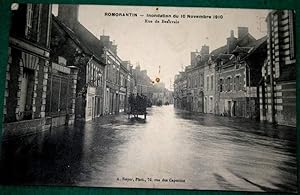 Bild des Verkufers fr Carte Postale Ancienne - ROMORANTIN - Inondation du 10 Novembre 1910. Rue de Beauvais. zum Verkauf von JOIE DE LIRE