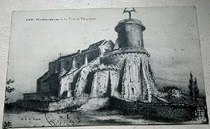 Bild des Verkufers fr Carte Postale ancienne 75018 - PARIS MONTMARTRE - G.C.A. N 849 - La Tour du Tlgraphe. zum Verkauf von JOIE DE LIRE
