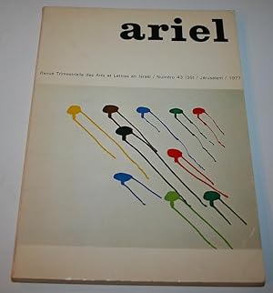 ARIEL N° 43 Revue des Arts et des Lettres en Israël.