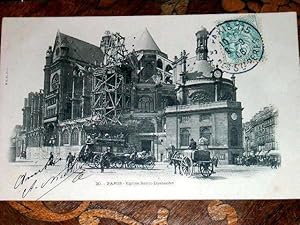 Bild des Verkufers fr Carte Postale Ancienne - 20 - PARIS - Eglise Saint-Eustache. zum Verkauf von JOIE DE LIRE