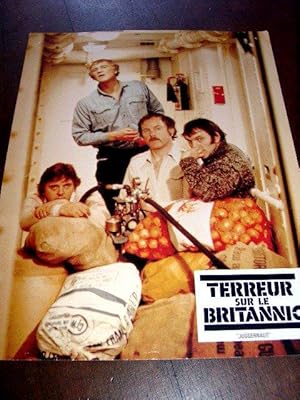 TERREUR SUR LE BRITANNIC. JUGGERNAUT. Affiche d'exploitation. Réalisé par: Richard Lester. Avec: ...