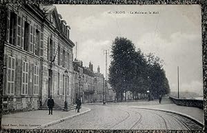 Bild des Verkufers fr Carte Postale ancienne BLOIS. La Mairie et le Mail. zum Verkauf von JOIE DE LIRE