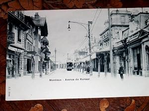 Bild des Verkufers fr Carte Postale Ancienne - Montreux - Avenue de kursaal. zum Verkauf von JOIE DE LIRE