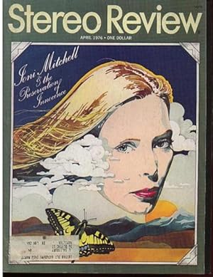 Seller image for Stereo Review: Volume 36, Number 4, April 1976 - Joni Mitchell: Innocence on a Spree, Porgy & Bess, Dylan's "Desire", Patti Smith's "Horses", Louis Moreau Superstar for sale by Nessa Books