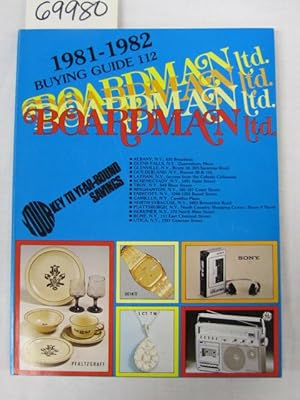 Image du vendeur pour Boardman Ltd. Buying Guide 1981-1982 mis en vente par Princeton Antiques Bookshop