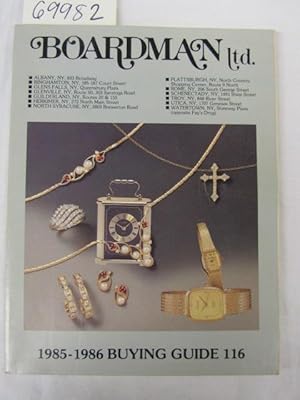 Image du vendeur pour Boardman Ltd. Buying Guide 1985-1986 mis en vente par Princeton Antiques Bookshop