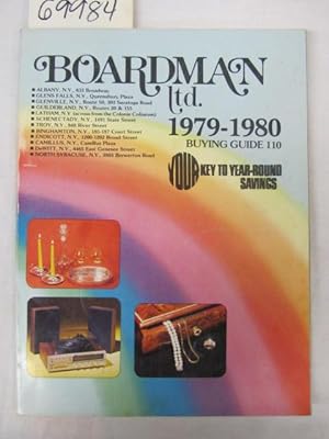 Image du vendeur pour Boardman Ltd. Buying Guide 1979-1980 mis en vente par Princeton Antiques Bookshop