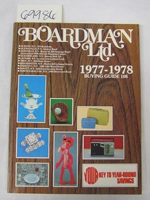 Image du vendeur pour Boardman Ltd. Buying Guide 1977-1978 mis en vente par Princeton Antiques Bookshop