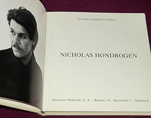 Immagine del venditore per NICHOLAS HONDROGEN venduto da LE BOUQUINISTE