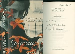 Seller image for Grievance [Signed] for sale by Little Stour Books PBFA Member