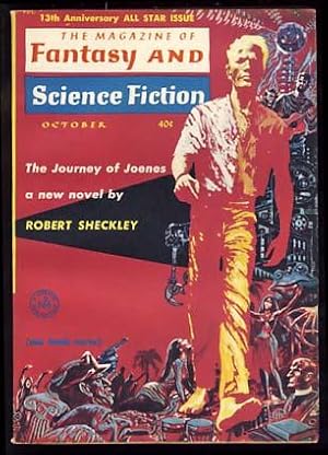 Imagen del vendedor de The Journey of Joenes in The Magazine of Fantasy and Science Fiction October and November 1962 a la venta por Parigi Books, Vintage and Rare